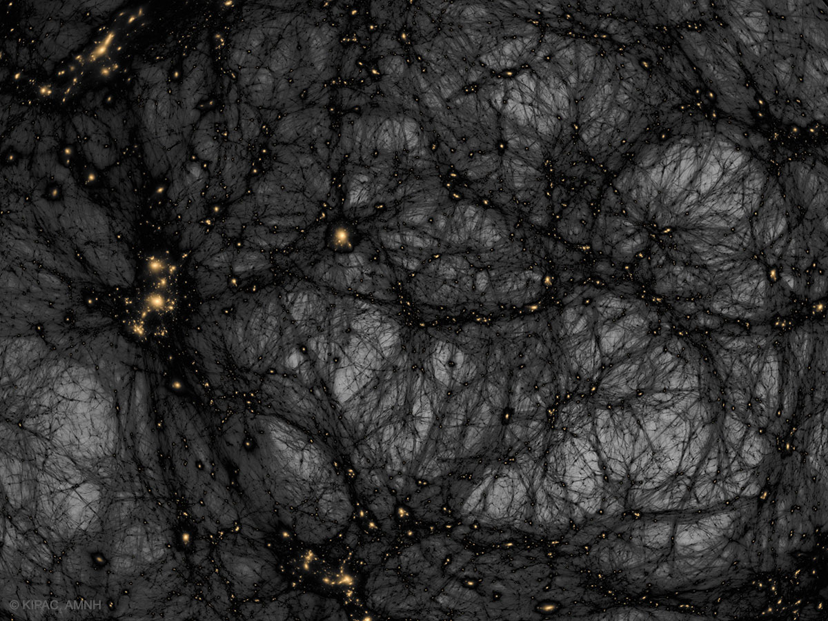 APOD: 2024 October 20 B Dark Matter in a Simulated Universe