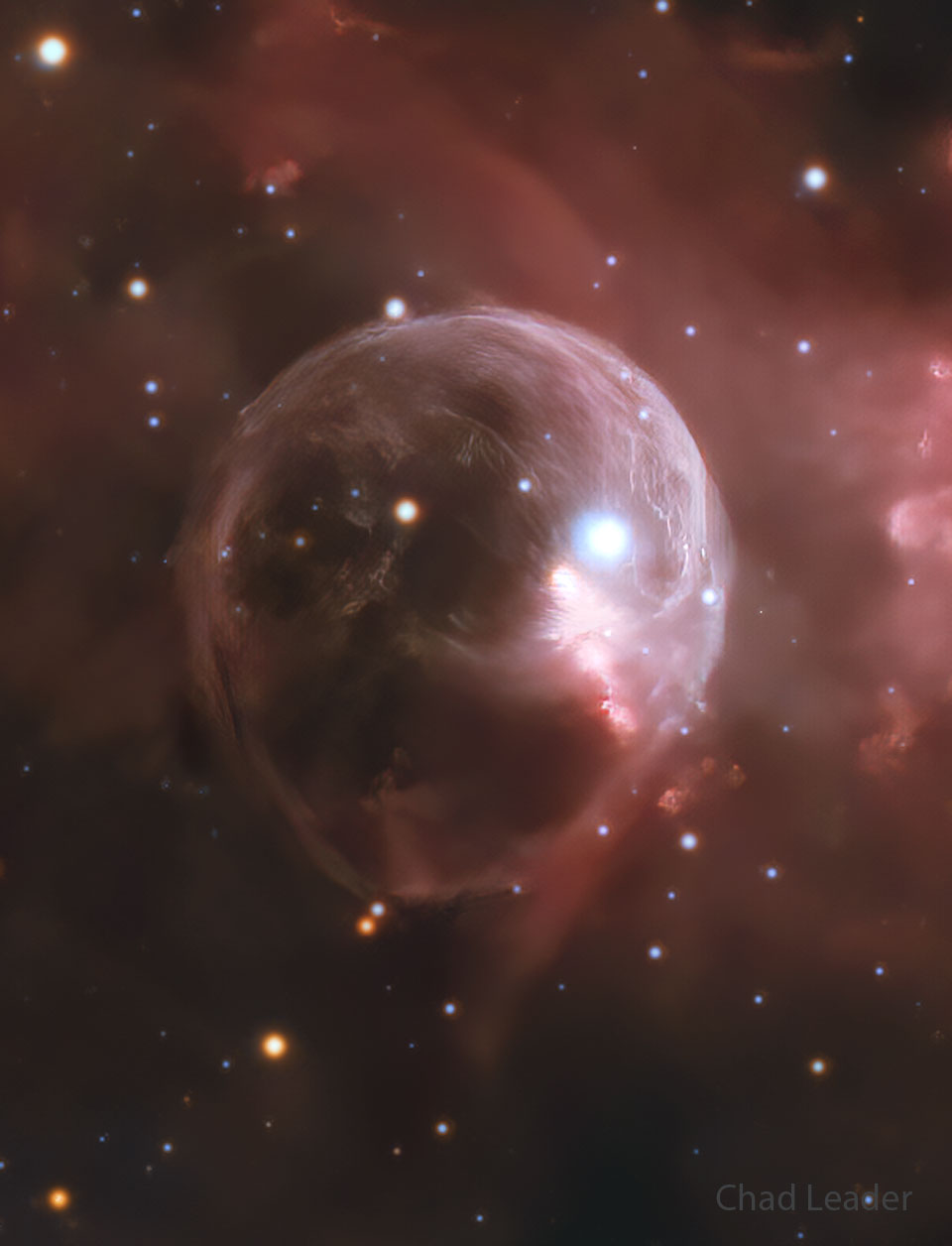 APOD: 2024 October 30 B NGC 7635: The Bubble Nebula