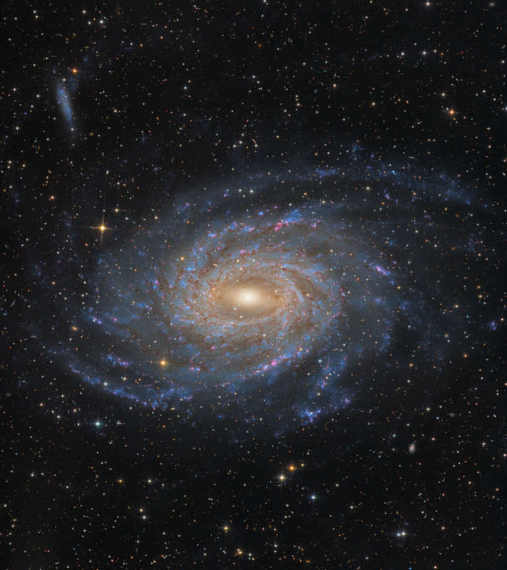 Spiral'naya galaktika NGC 6744