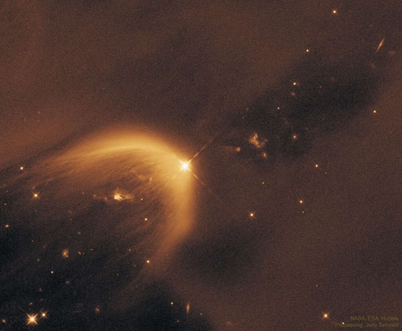 APOD: 2024 November 17 B LDN 1471: A Windblown Star Cavity