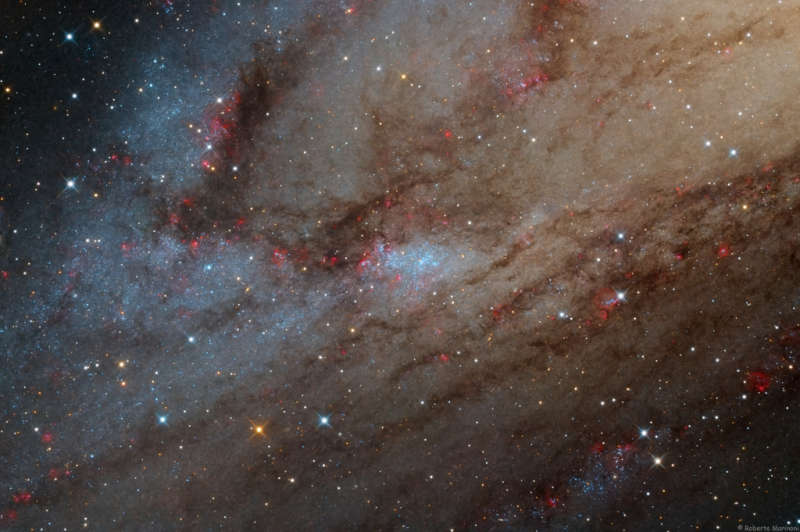 NGC 206 i zvezdnye oblaka Andromedy