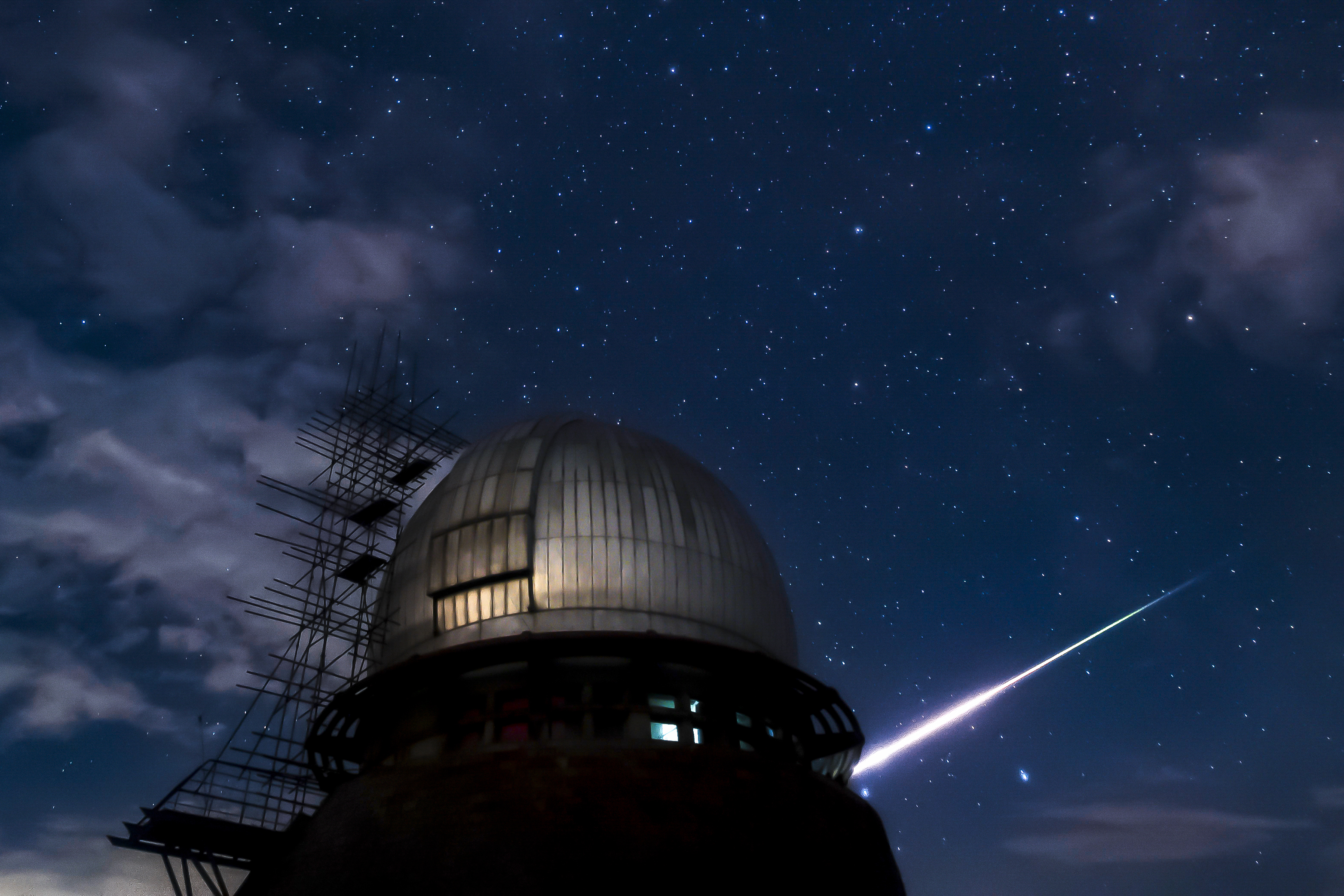 Xuyi Station and the Fireball