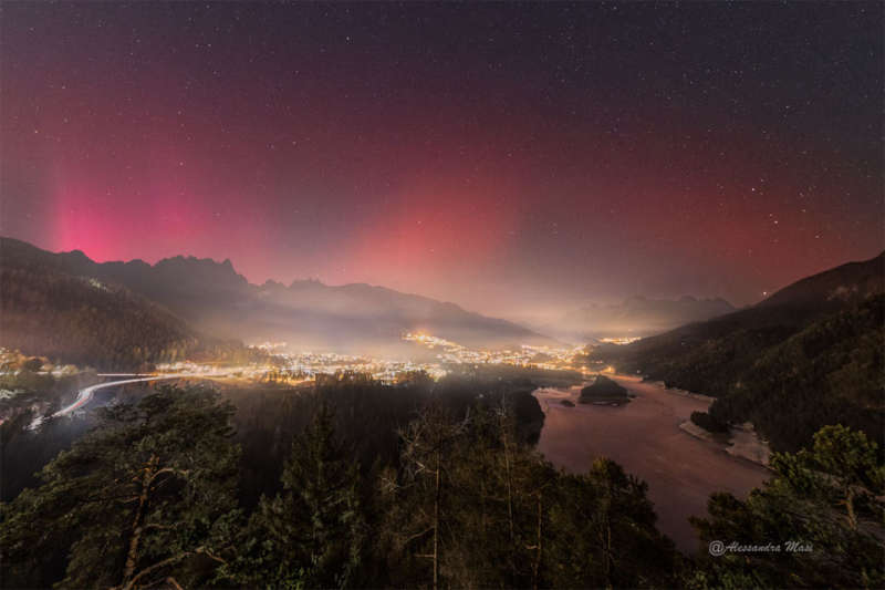 APOD: 2025 January 7 B A New Years Aurora and SAR Arc