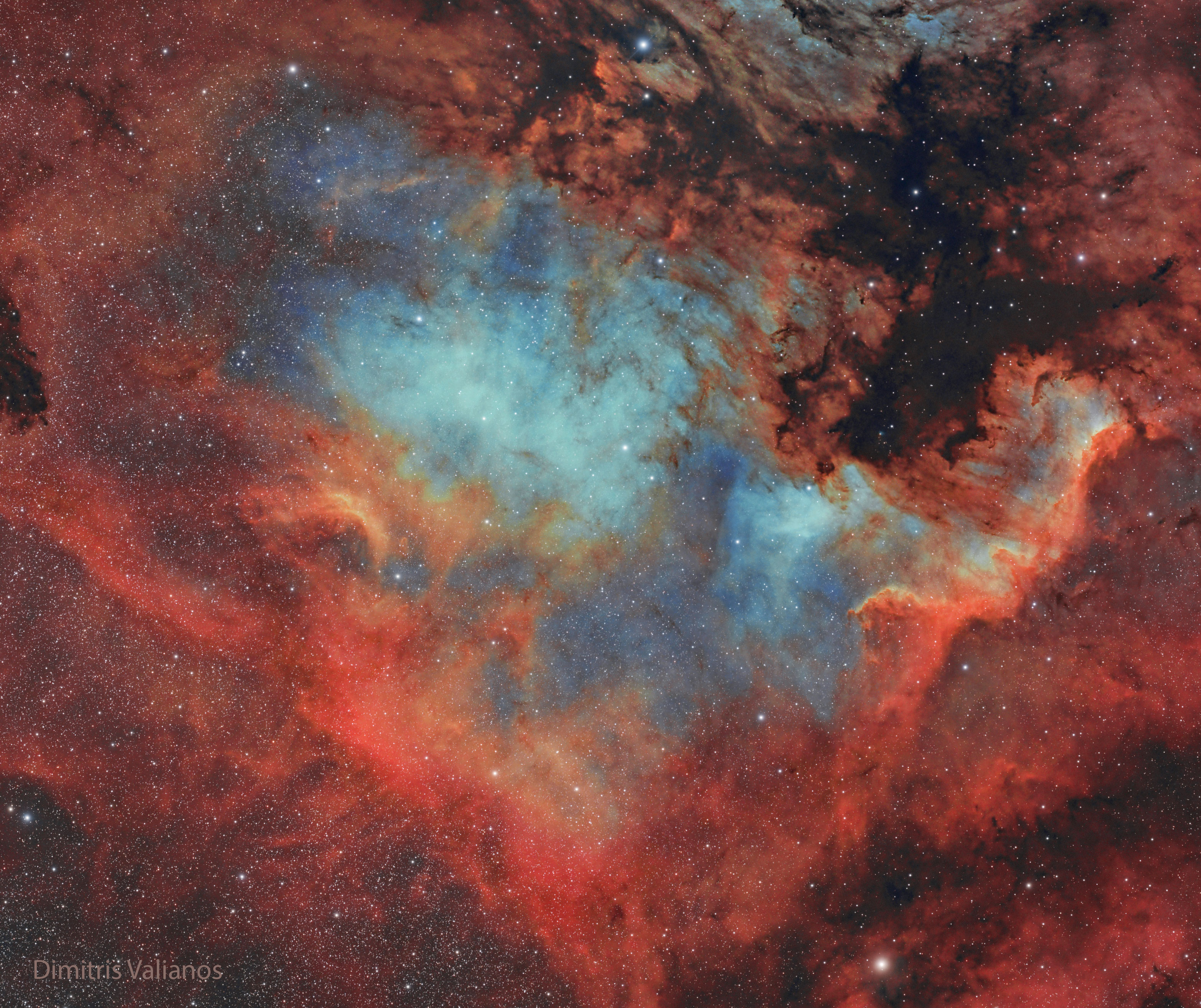 APOD: 2025 January 22 B The North America Nebula