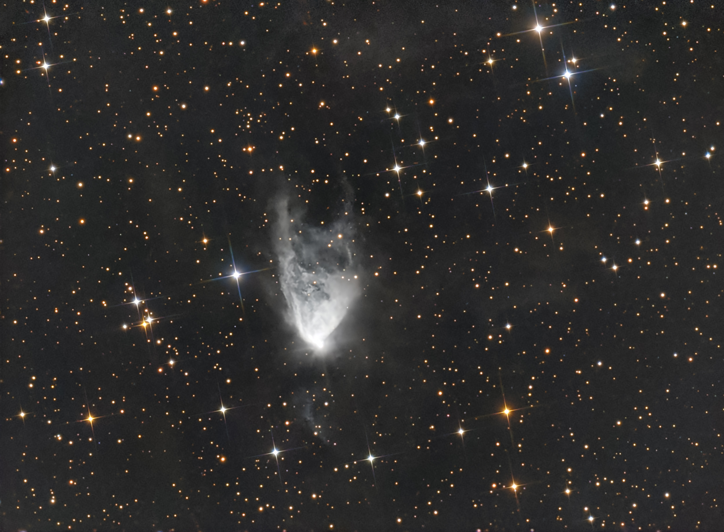 Peremennaya tumannost' NGC 2261