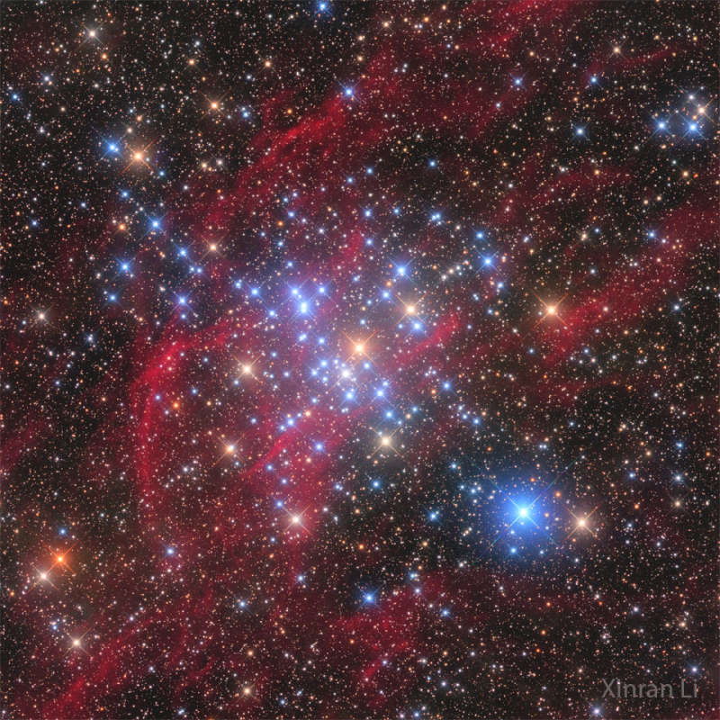 APOD: 2025 February 25 B M41: The Little Beehive Star Cluster