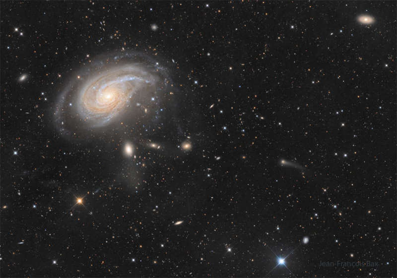 APOD: 2025 March 12 B NGC 772: The Fiddlehead Galaxy