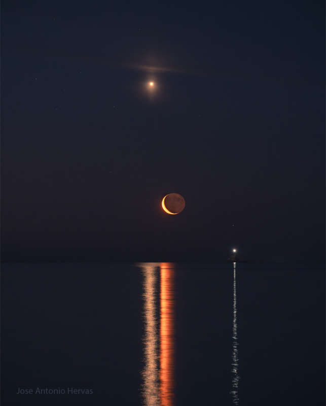 APOD: 2025 May 5  Planet Lines Across Water