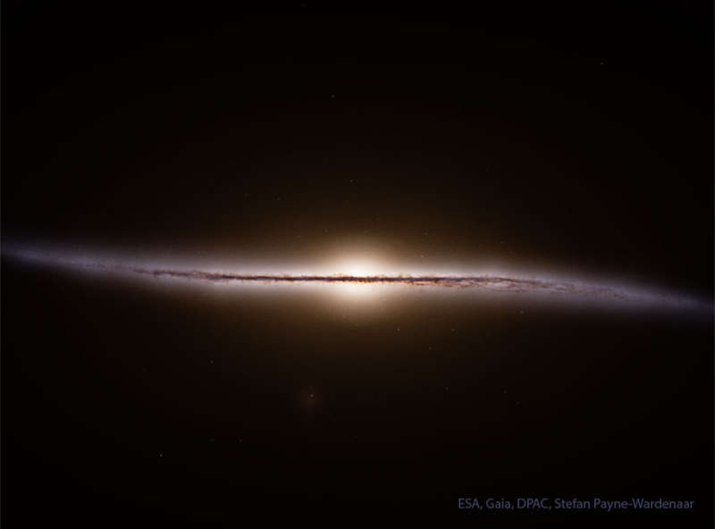 APOD: 2025 May 12  Gaia Reconstructs a Side View of our Galaxy