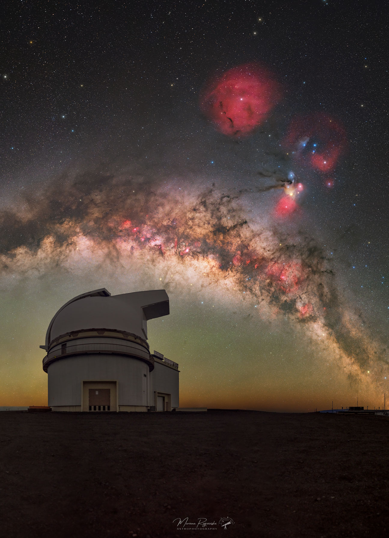 APOD: 2025 May 20 B Milky Way over Maunakea