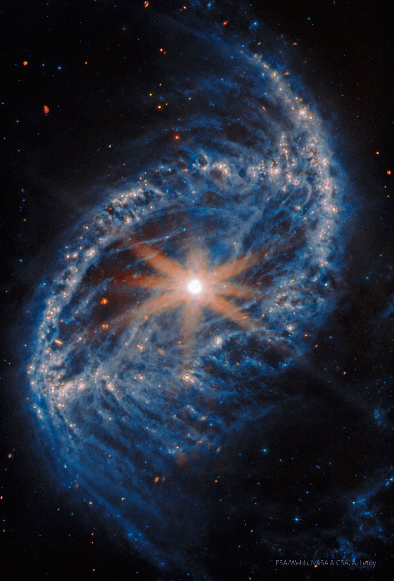 APOD: 2025 May 26 B Spiral Galaxy NGC 2566 from Webb