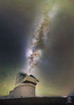 APOD: 2025 June 4 B A Milky Road to the Rubin Observatory