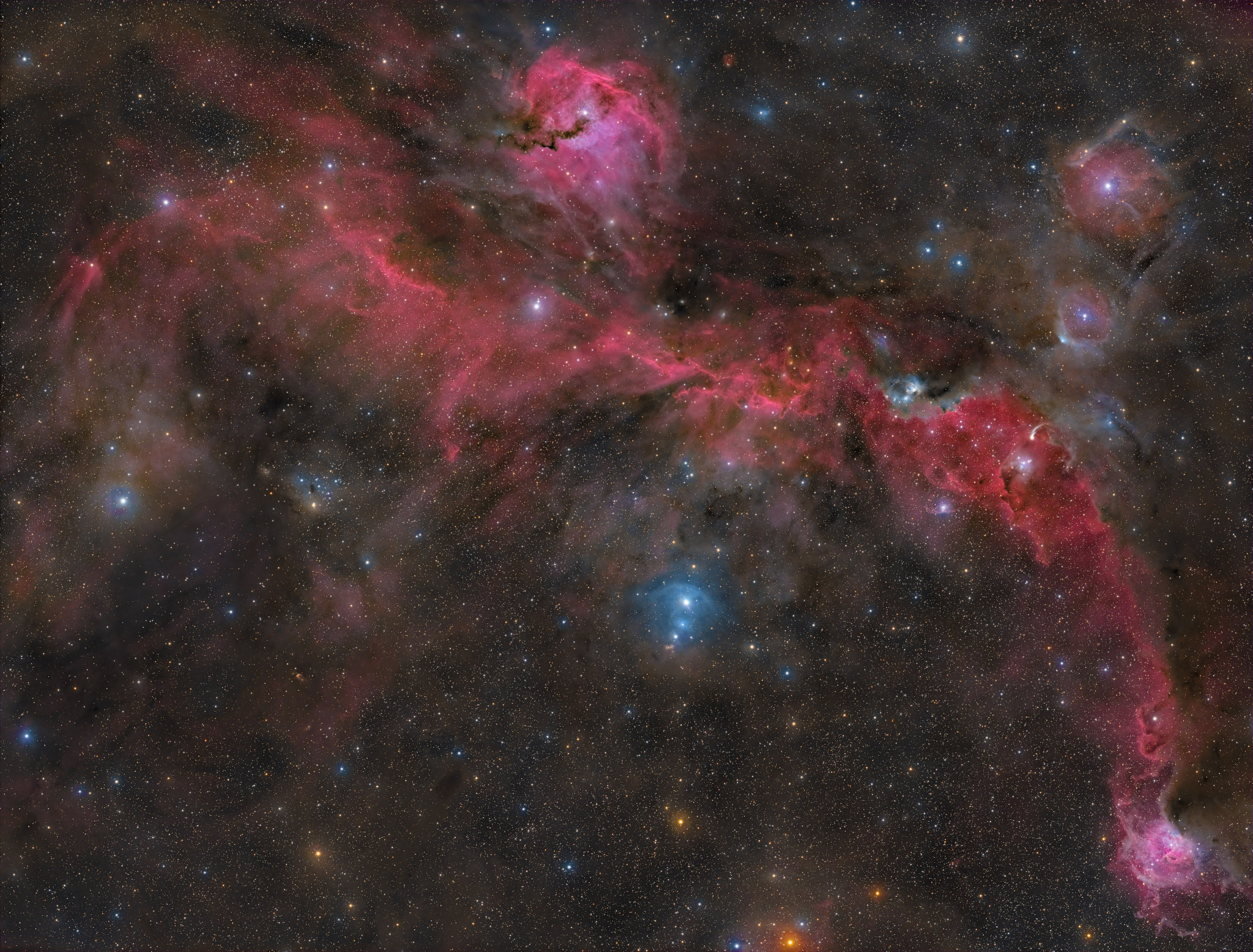 APOD: 2025 June 26  The Seagull Nebula