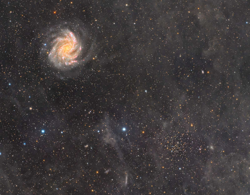 NGC 6946 i NGC 6939