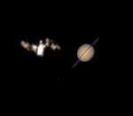 APOD: 2025 July 18 B ISS Meets Saturn