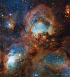 APOD: 2025 July 21 Б Cats Paw Nebula from Webb Space Telescope