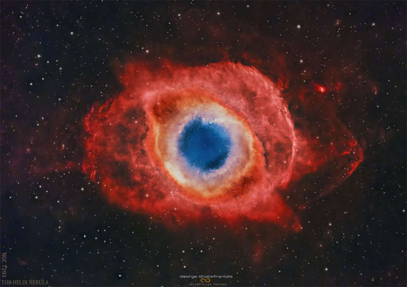 APOD: 2025 July 29  A Helix Nebula Deep Field