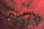 APOD: 2025 August 29 B A Dark Veil in Ophiuchus